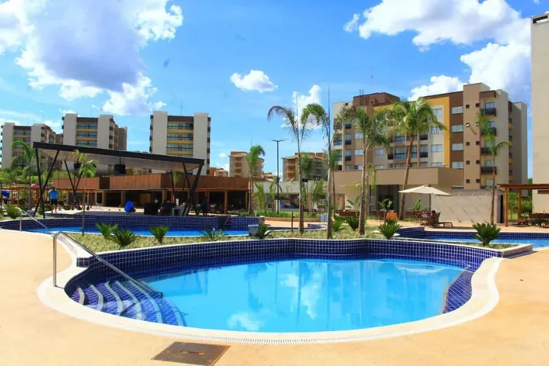 Piscinas do Praias do Lago Eco Resort
